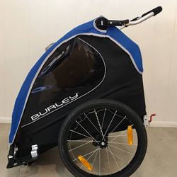 Gorgeous Burley Encore bike trailer + stroller + jogger + skiing conve