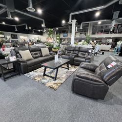 3 Pc Sofa , Loveseat And Chair 🎉🎉🎉