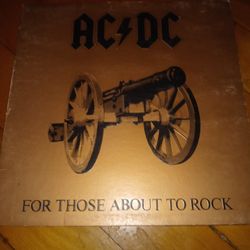 AC/DC For Those about to rock Lp