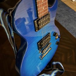 Guitar With Case And Amp