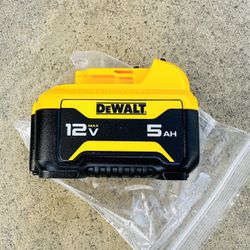 New DeWalt 12v 5Ah Battery