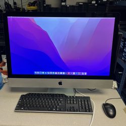 Check all pictures for cosmetic details  iMac retina 5K 27-inch  late 2015 I5-3.2ghz  15 GB RAM  1TB SATA DISK macOS  Monterrey version 12.7.4