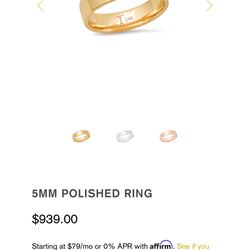 14k Solid Ring 9.5Grams 
