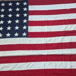 Vintage 48 Star 5'x9.5'  American Flag