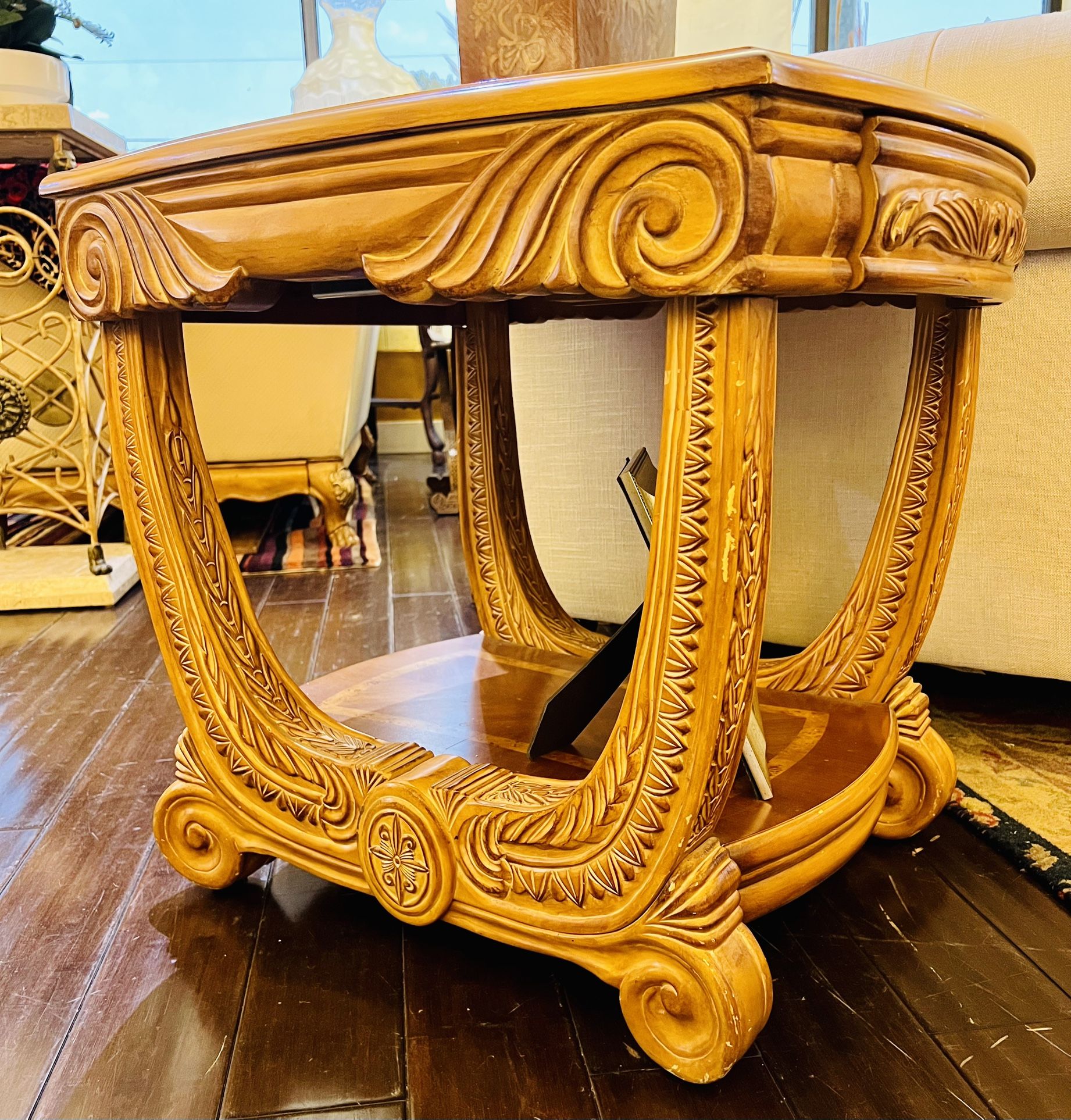 AICO By Michael Amini TREVI End Table - GA