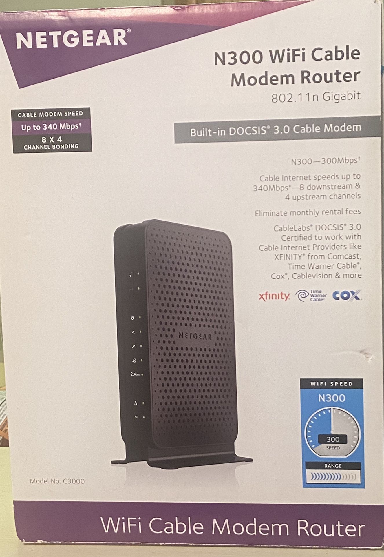 Netgear C3000 Modem Router
