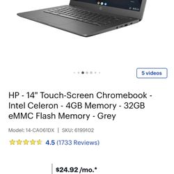 HP chromebook