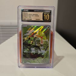 Caterpie CGC 10 Pokémon Card
