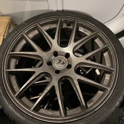 21”” Audi Wheels With Tyres 275/30/21 In A Very Good Condition One Tyre Wear Out