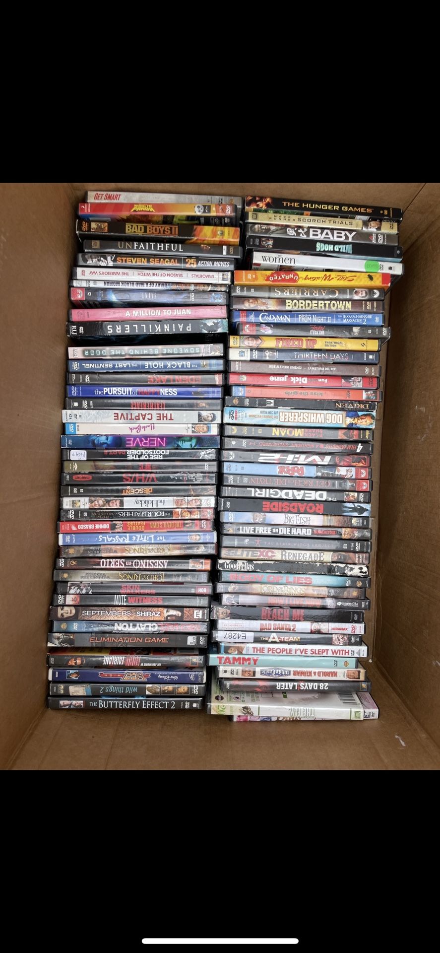 515+ DVD Movies For $250 Cash Firm All Or Nothing
