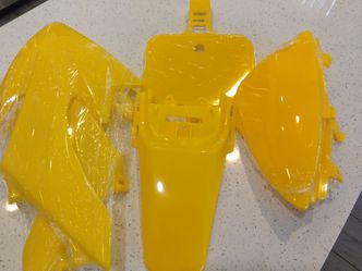 CRF 50 pit bike plastics