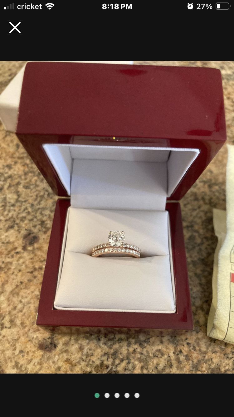 Engagement / Wedding Ring Set