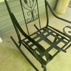 Metal Rocking Chairs 15 Cash For Both Chairs 