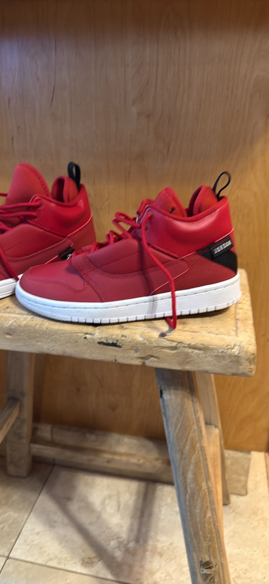 Jordans, Youth Size 4, Tried On , New Condition