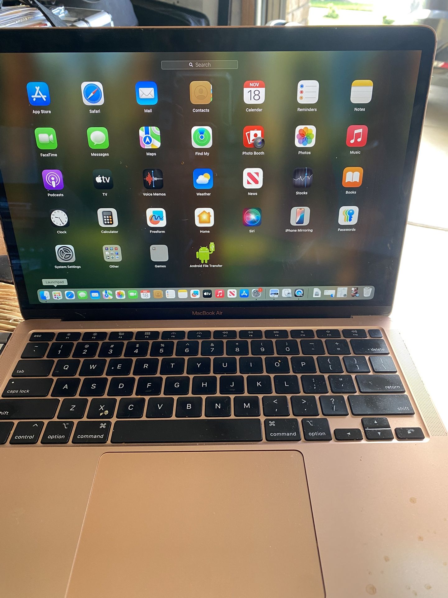 2020 MacBook Air Quadcore