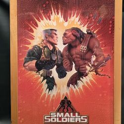 Vintage Small Soldiers Framed Poster 1998 Movie 
