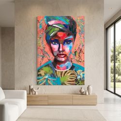 Custom Abstract Lady Painting 1 Of 1 
