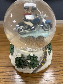 Harley Davidson Snowglobe 2001