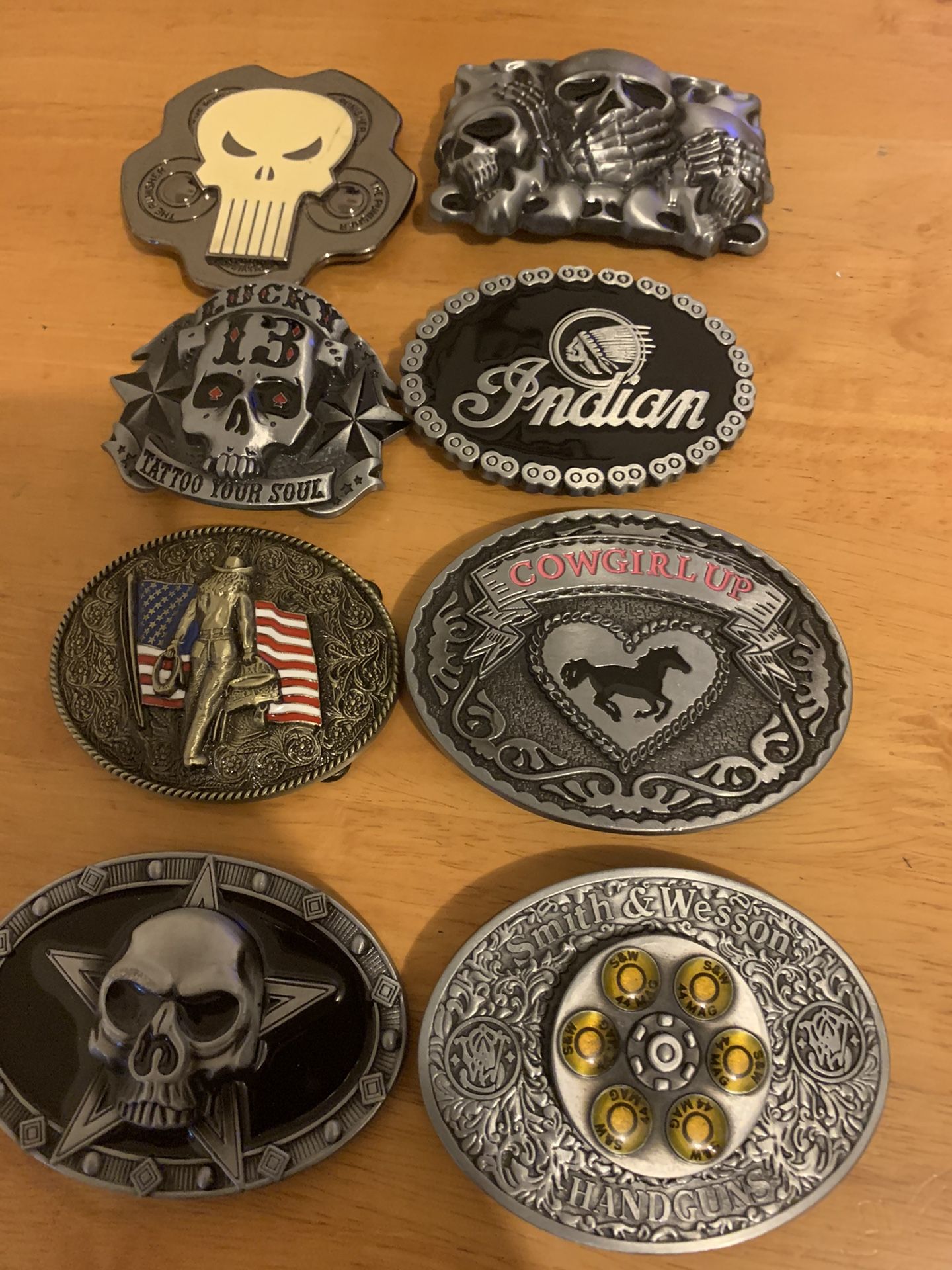 Awesome belt buckles