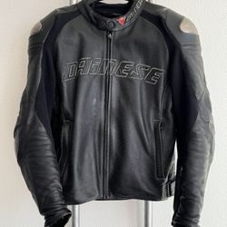 Dainese Racing motorcycle jacket Sz 50