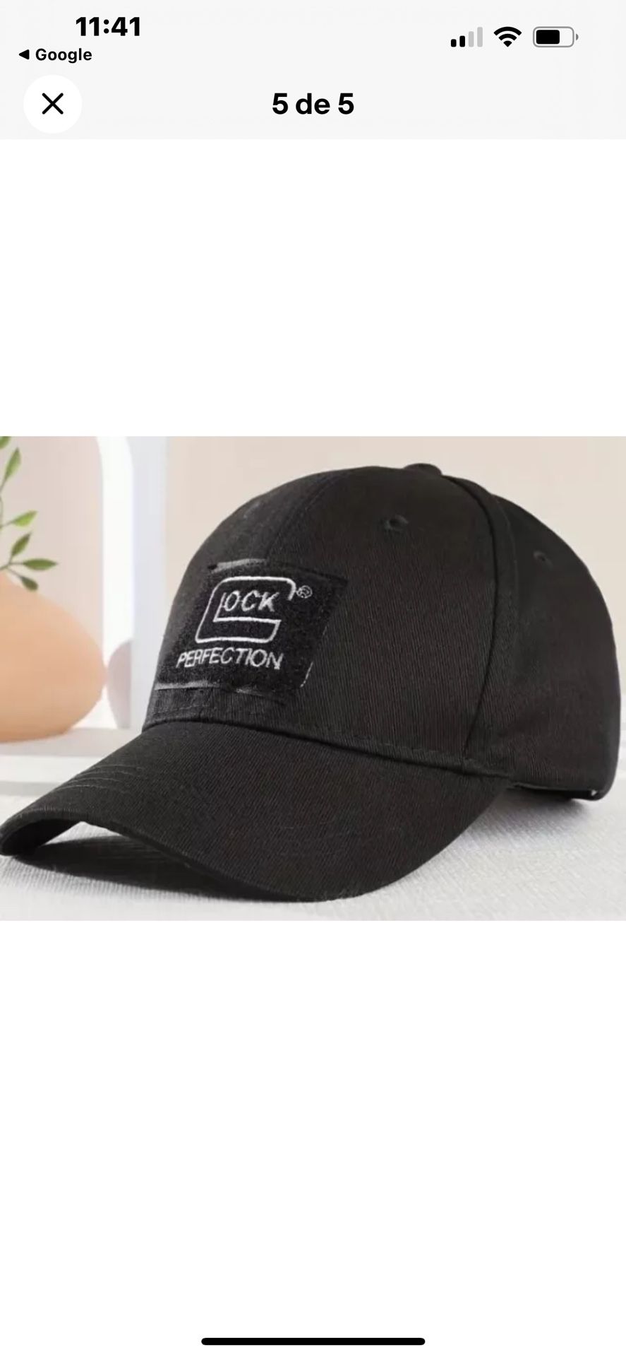 Baseball Hat for Men and Women Black NWT