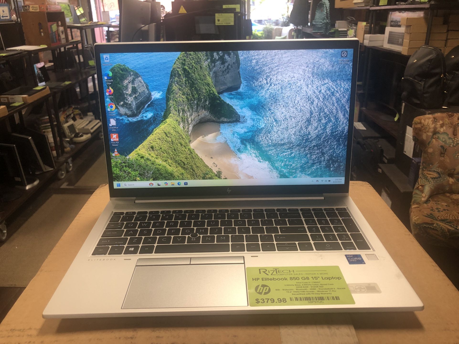 💻 HP EliteBook 850 G8 15" Laptop - Professional Workhorse! 🖥️