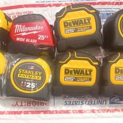 Dewalt , Staley Tape Measure  FIRM PRICE 