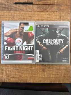 Fight Night Round 3 & Call of Duty Black Ops - Retro PS3 games