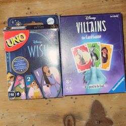 uno wish & villains card games