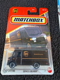 Matchbox UPS delivery truck