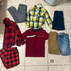 Boys Clothes size 5t