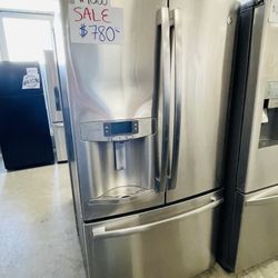Stainless Steel Ge French Door Refrigerator 