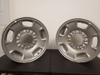 Two 2011-2019 Chevy/GMC 2500 17" Steel
Wheel Rim OEM P/N: AWDRH