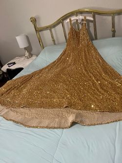 Spaghetti Straps Sequin Prom Dresses for Women Long Formal Dresses