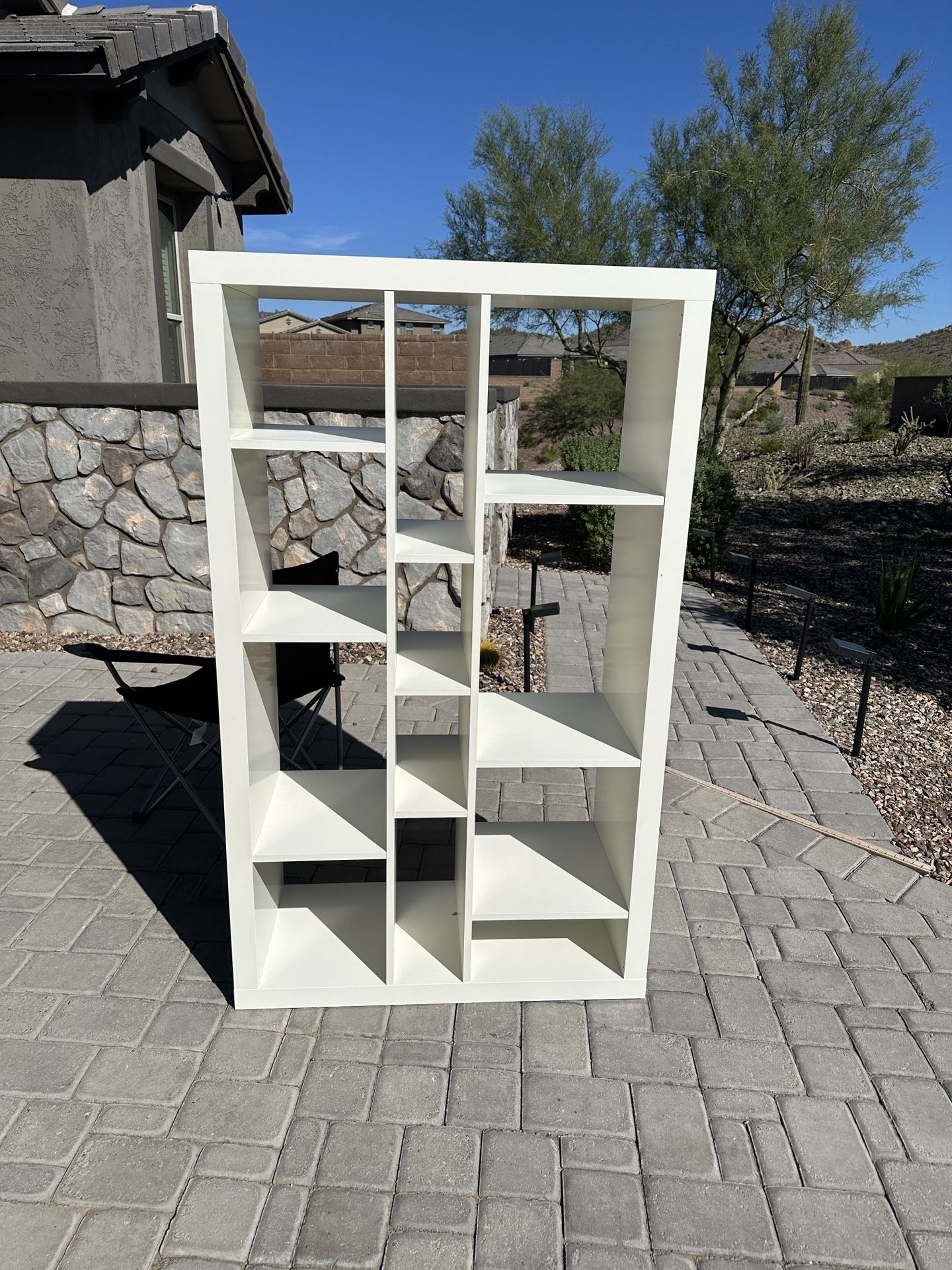 White Shelve Multiple Cubbies