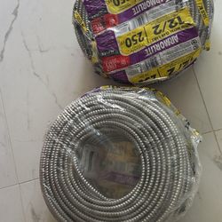  250 ft. 12-Gauge/2-Gauge Solid CU MC (Metal Clad) Armorlite Cable