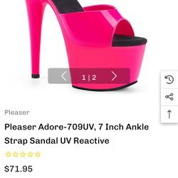 Hot Pink 6inch Heels