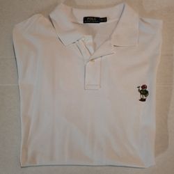 Ralph Lauren Polo Bear White Size 2XLT 