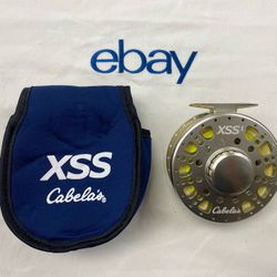 Cabela's XSS 1 Fly Fishing Reel. W/ Pouch.