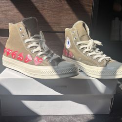 CDG Converse Chuck 70 High Tops – Size 8