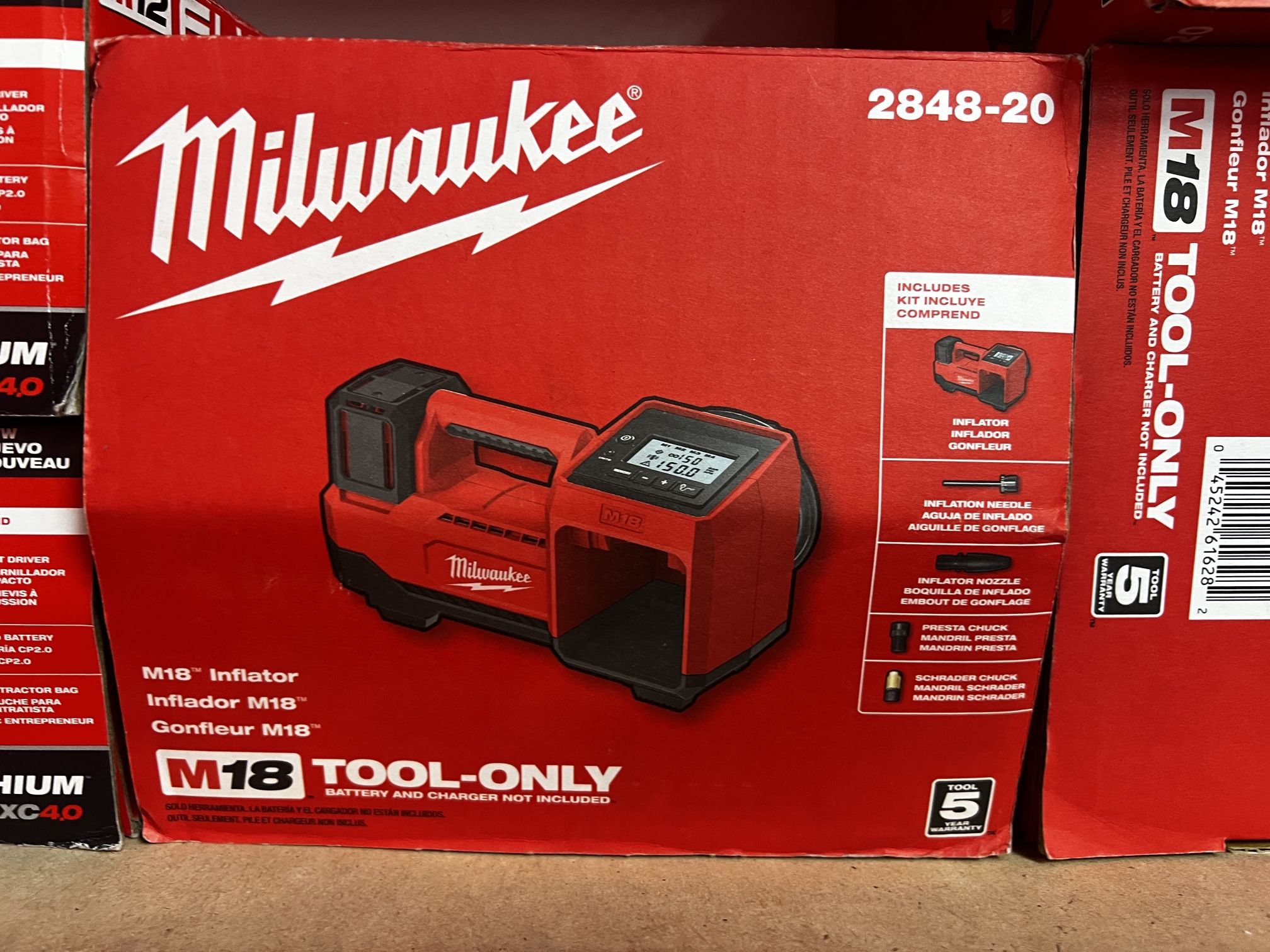 Milwaukee M18 Inflator Tool Only