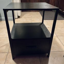 Black Nightstand 