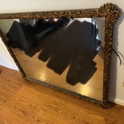 Large Antique Mirror 