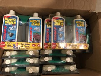 Professional shower glass cleaner