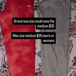 Nike And Vans Pants 