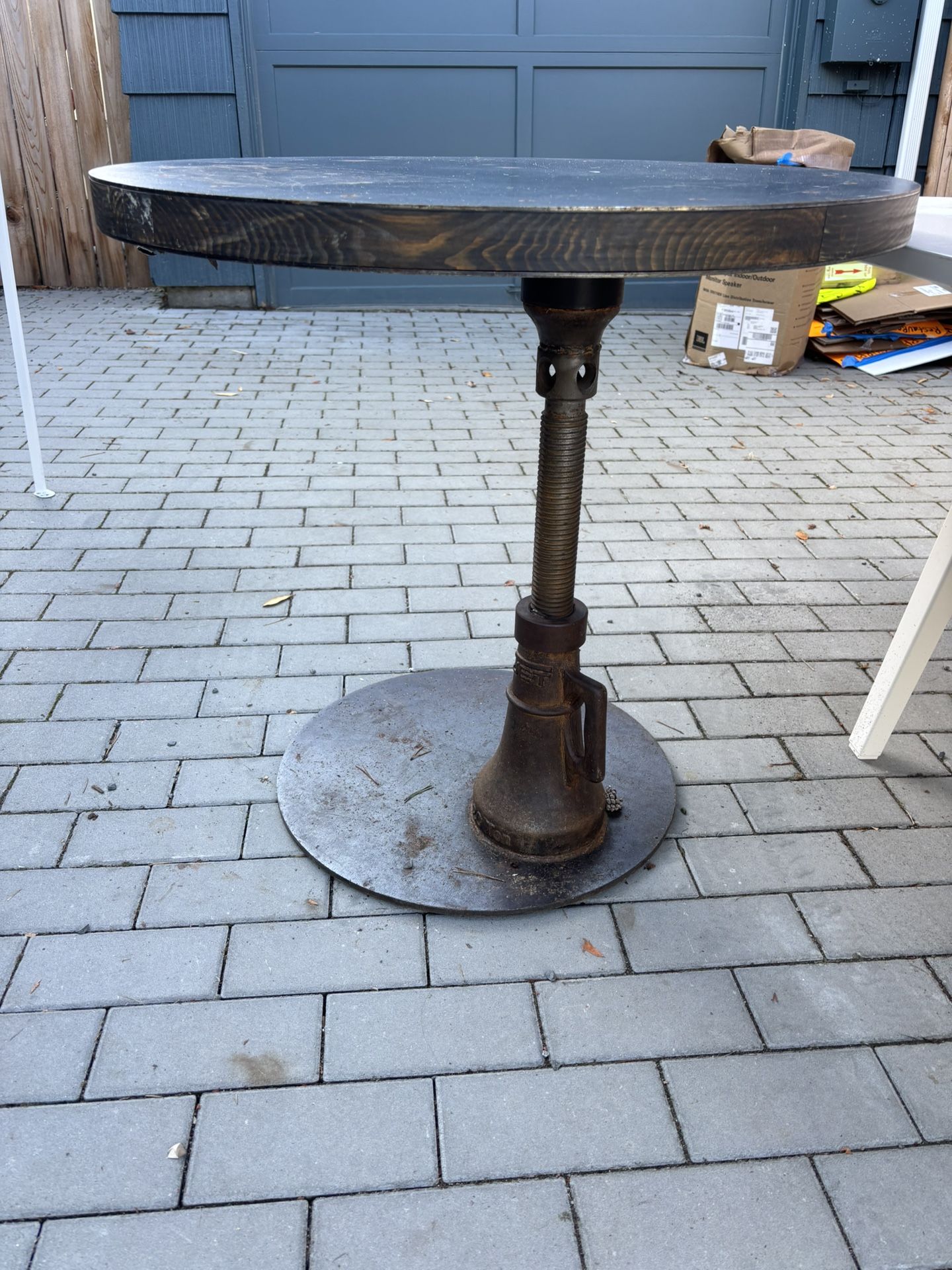 Industrial Custom Steel & Wood Tables