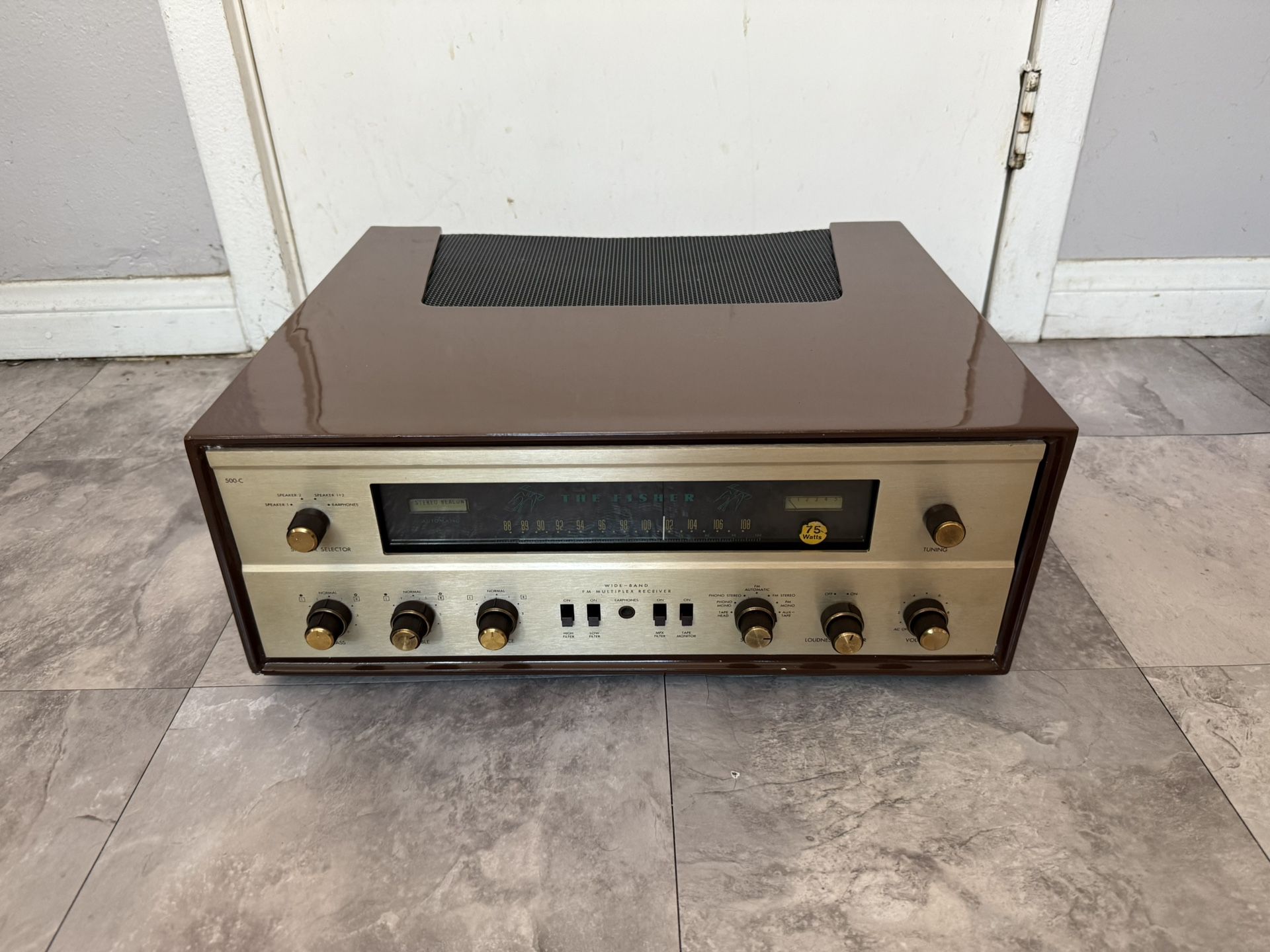 Fisher 500c receiver 