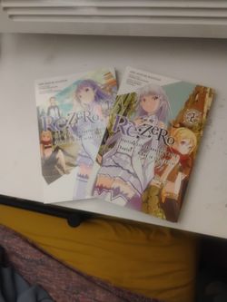 Re:Zero Starting Life In Another World-chapter 1:A Day In The Capital Volume (1&2) (Used) Manga
