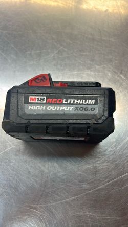 Milwaukee XC 6.0 battery