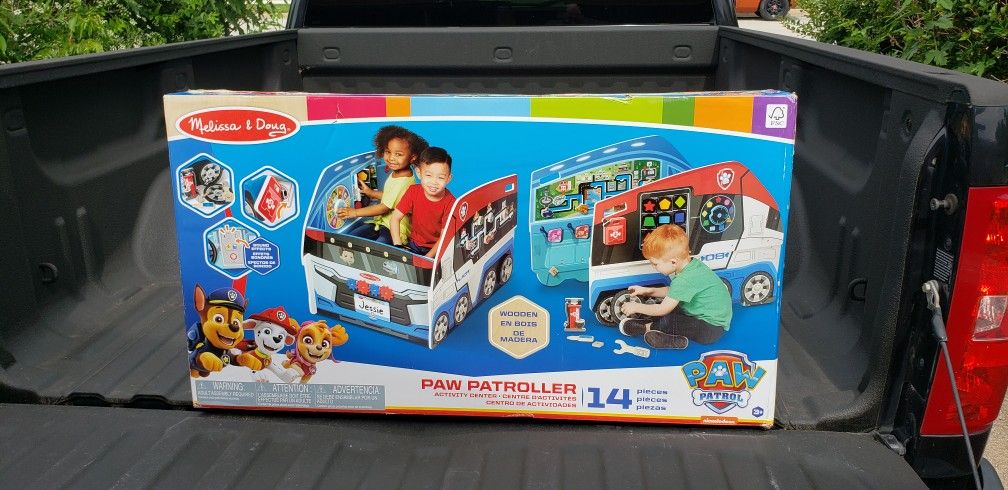 Melissa & Doug PAW Patrol Wooden PAW Patroller Activity Center